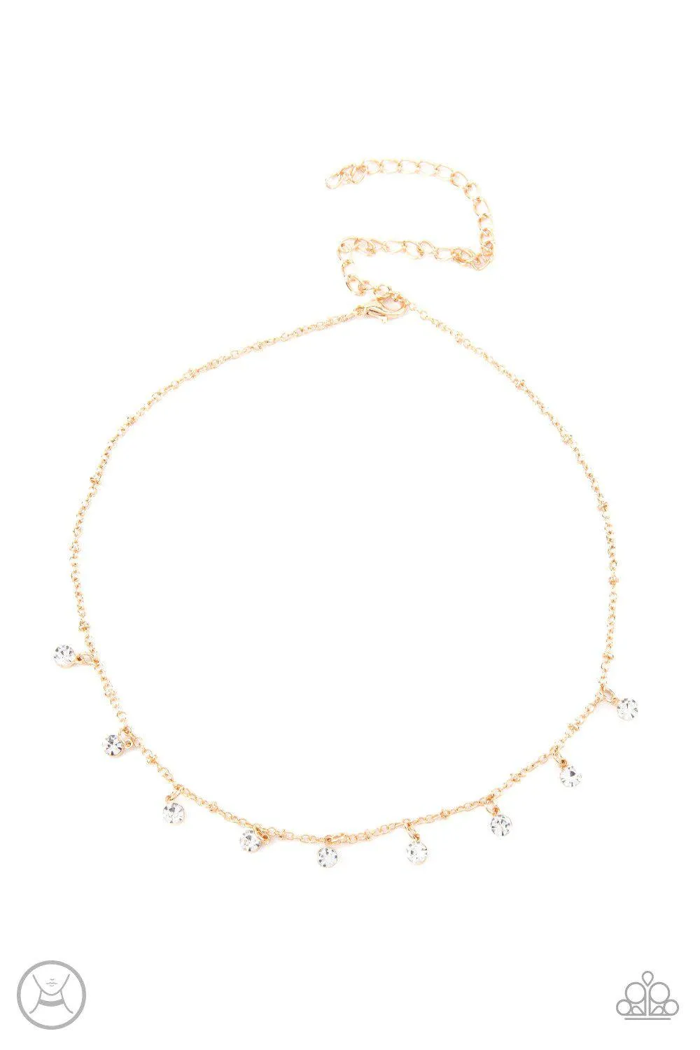 Dainty Diva Gold Necklace - Paparazzi Accessories