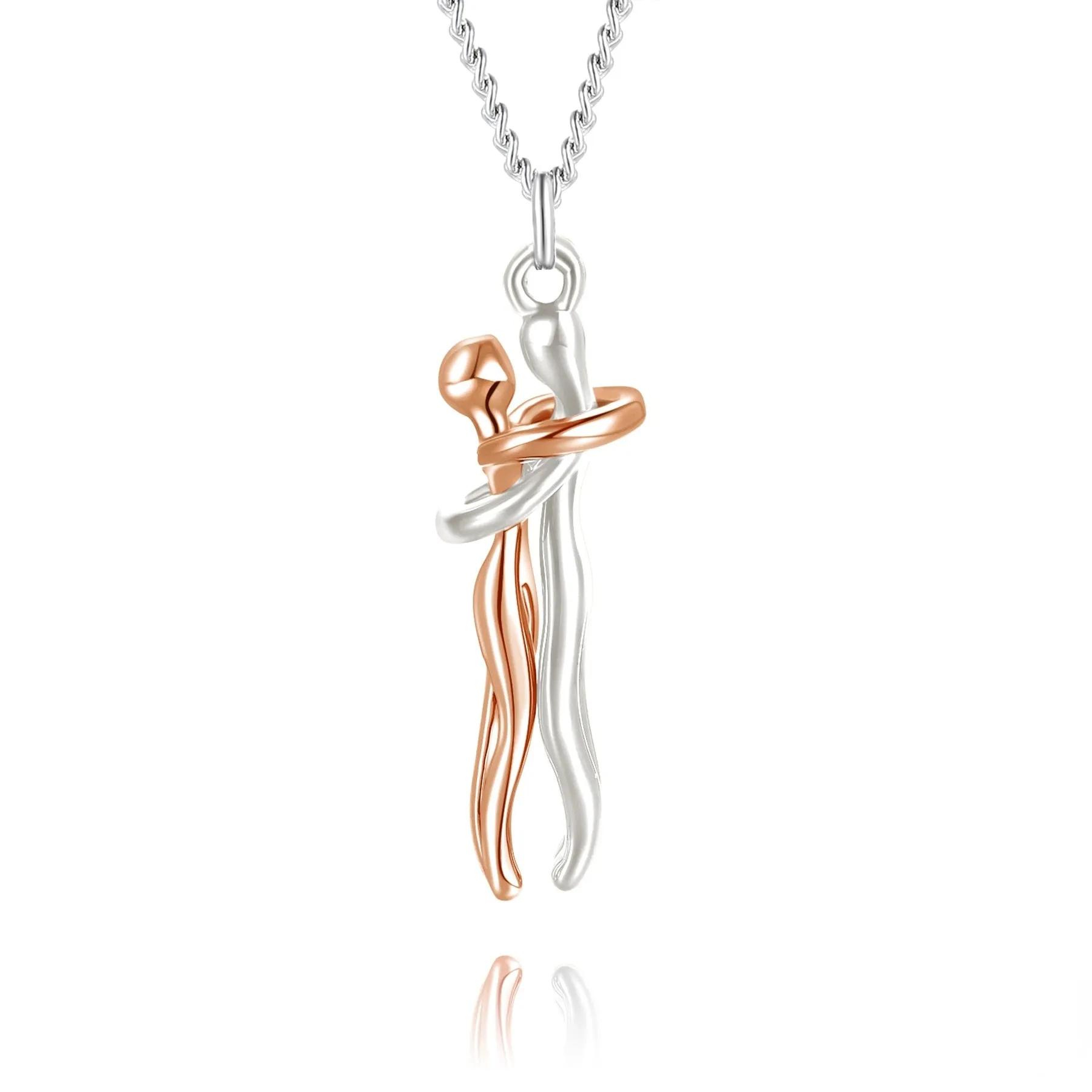 Funki Buys | Necklaces | Unisex Lovers Embrace Hug Necklace