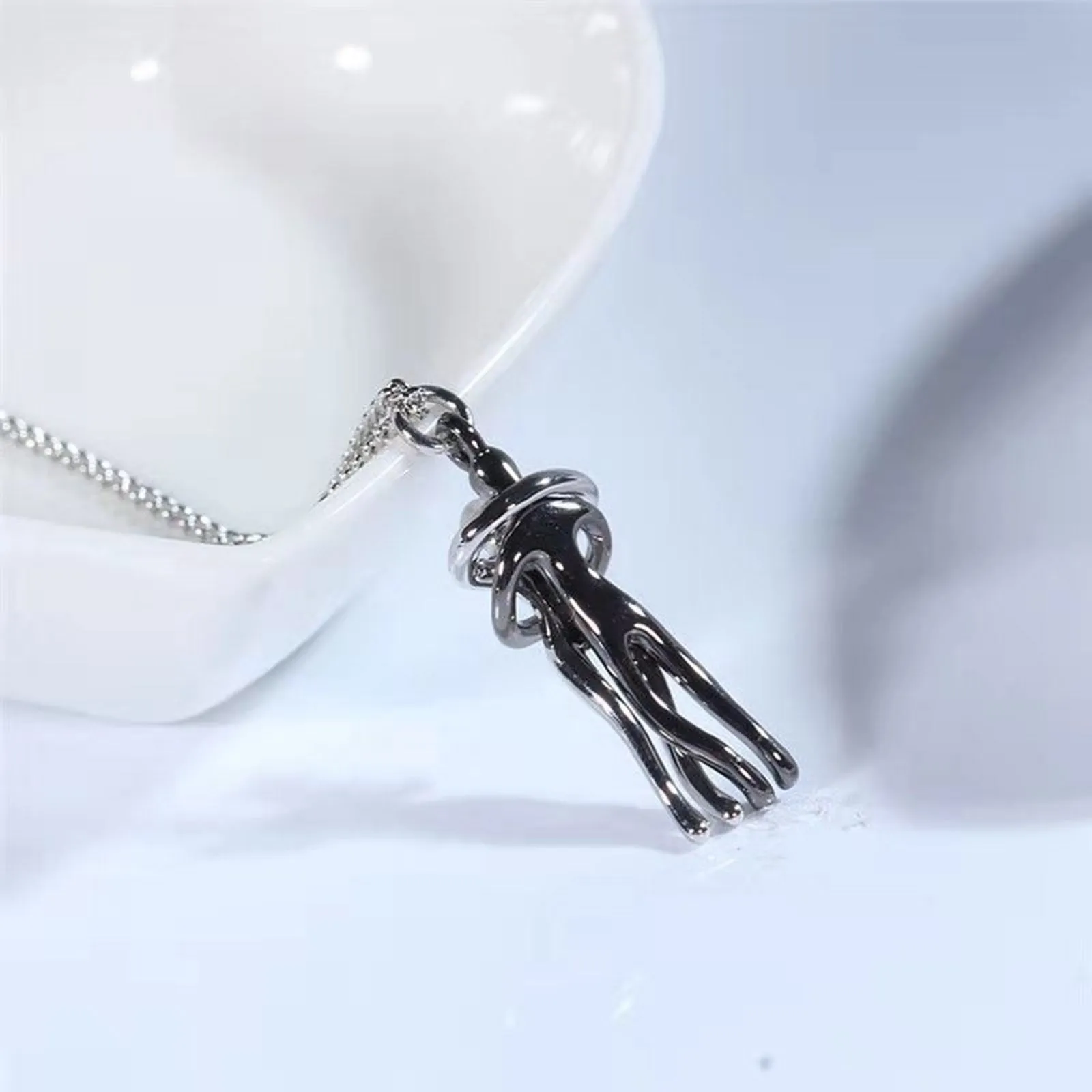 Funki Buys | Necklaces | Unisex Lovers Embrace Hug Necklace