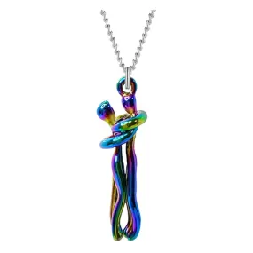 Funki Buys | Necklaces | Unisex Lovers Embrace Hug Necklace