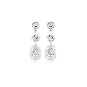 Georgini Mirage Augusta Earrings - Silver