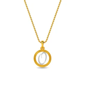 Initial O Pendant