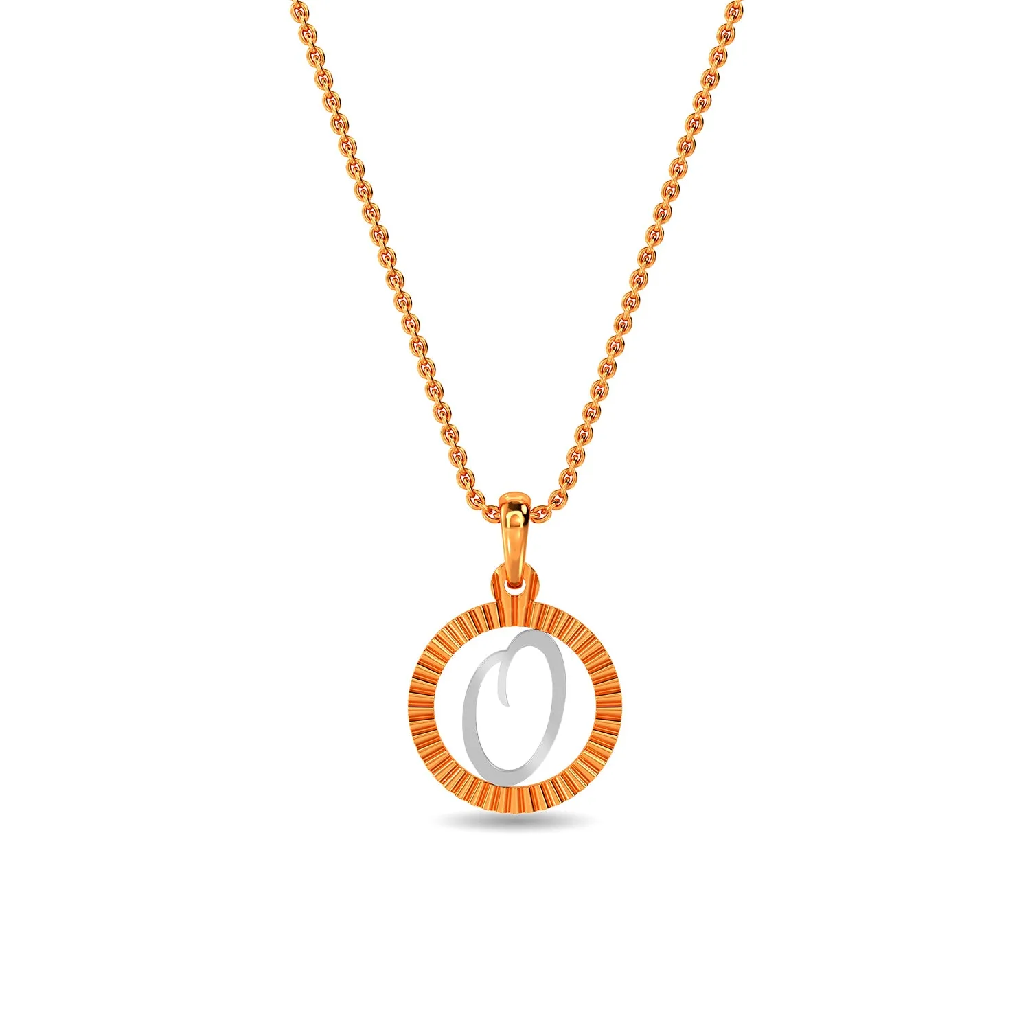 Initial O Pendant