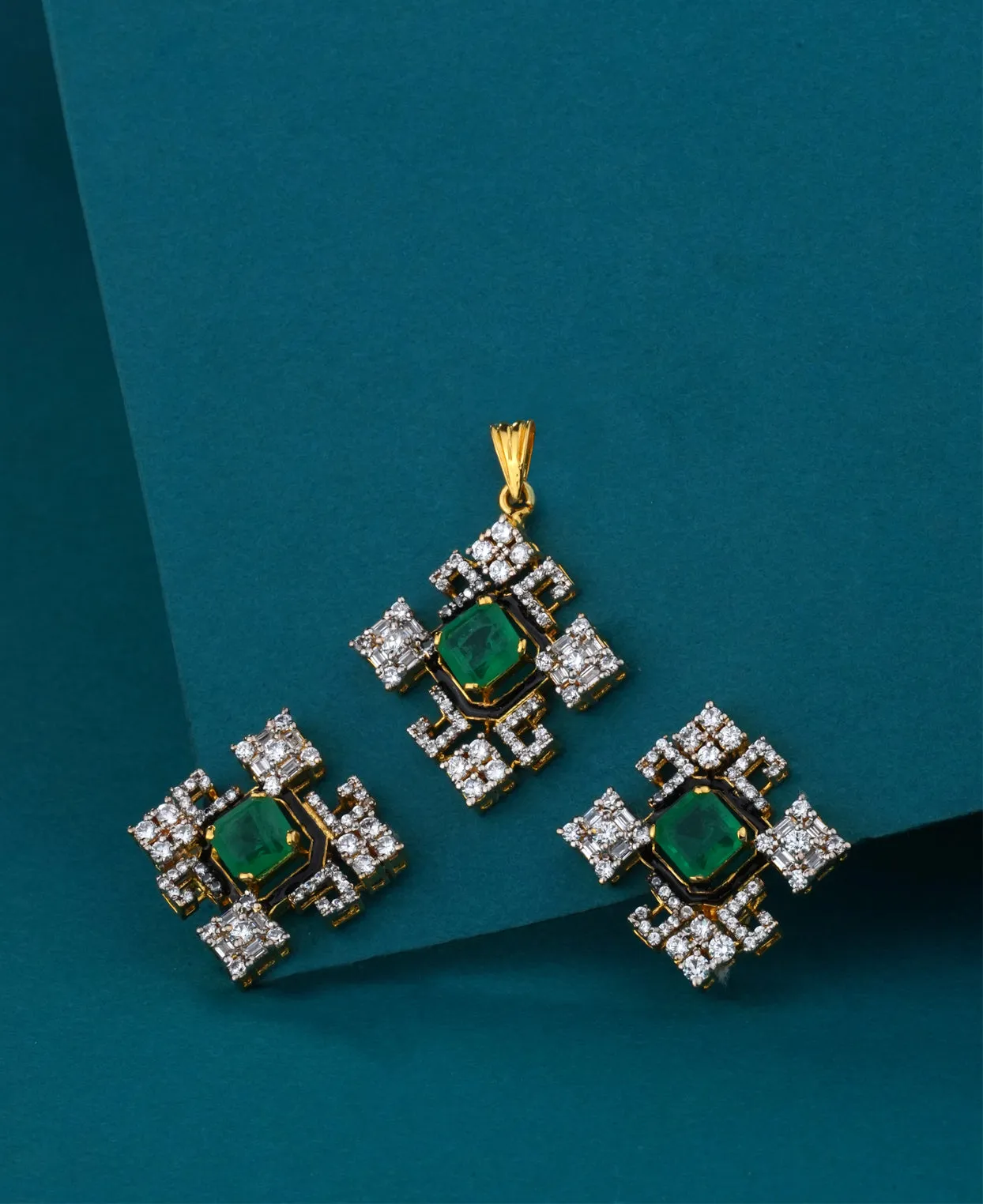 Jadeite Trendy Black Enamel PS