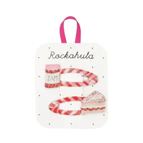 Jam and Cake Gingham Clips