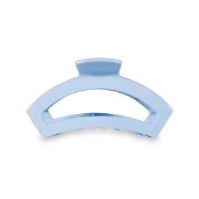 LARGE BABY BLUE OPEN TELETIES HAIR CLIP