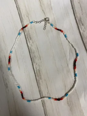 Multi Bead  Choker
