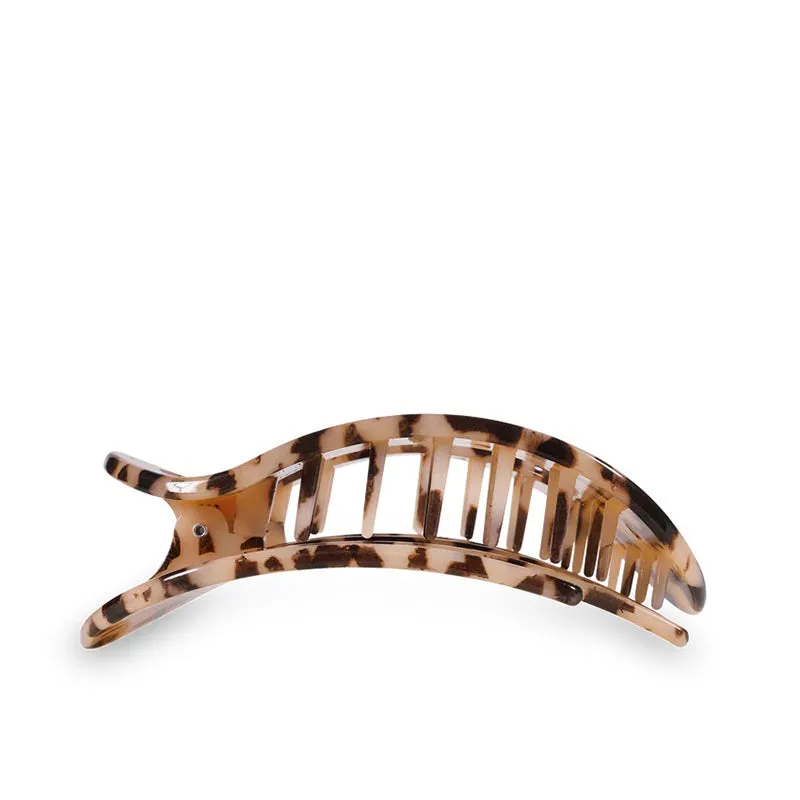 TELETIES | Blonde Tortoise Flat Clip