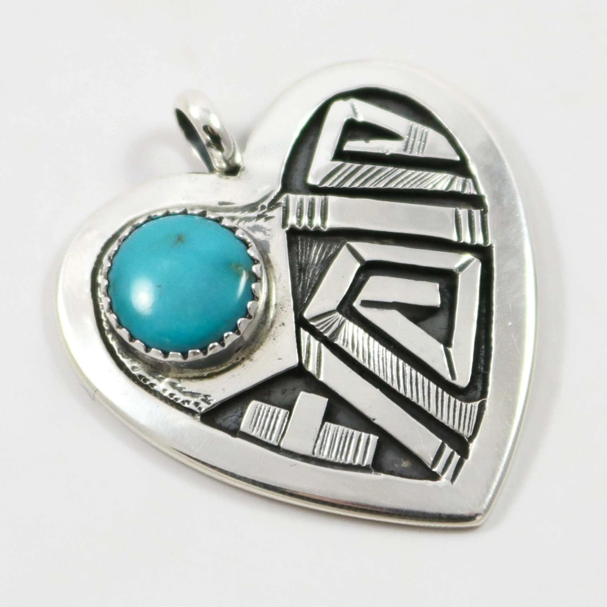 Turquoise Heart Pendant