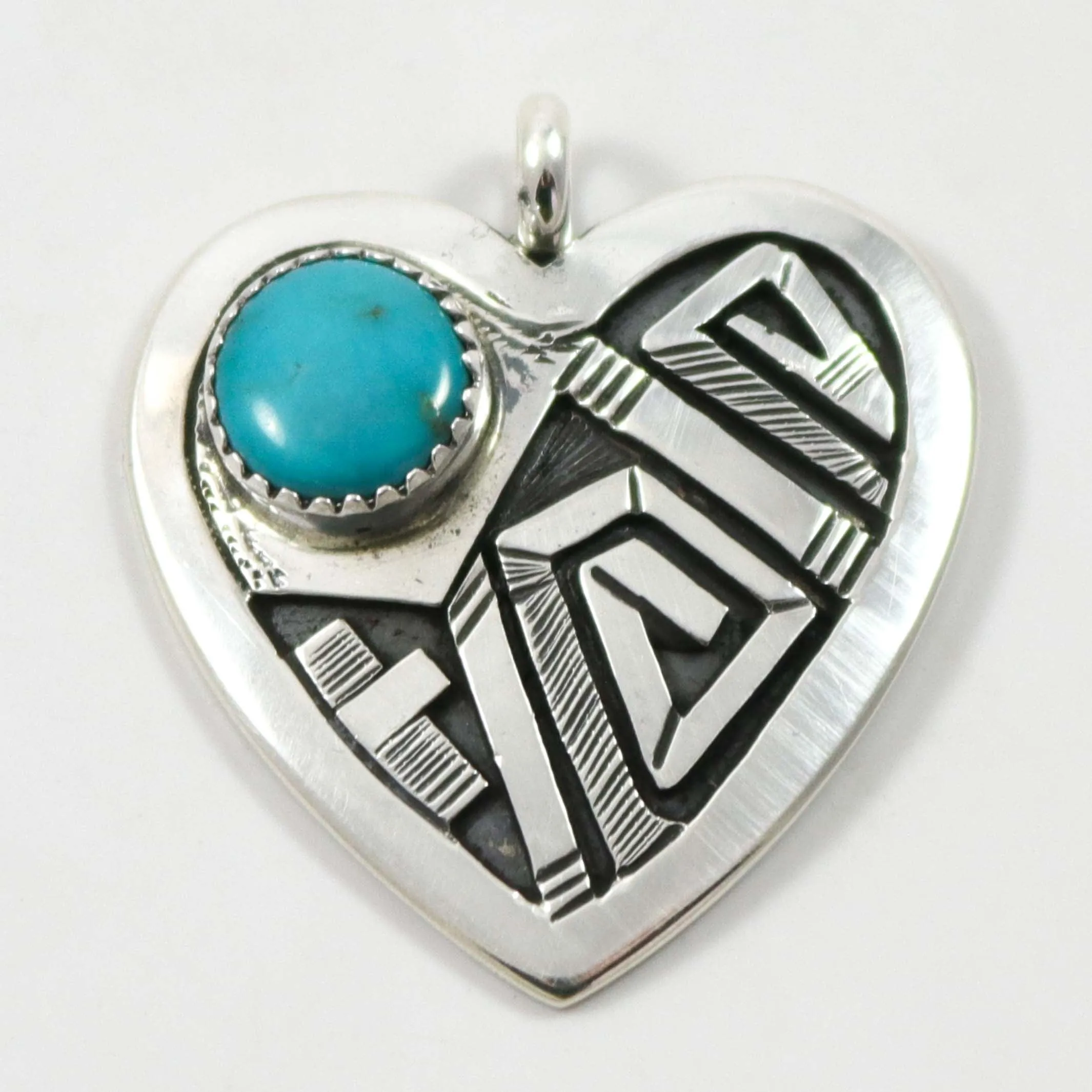 Turquoise Heart Pendant